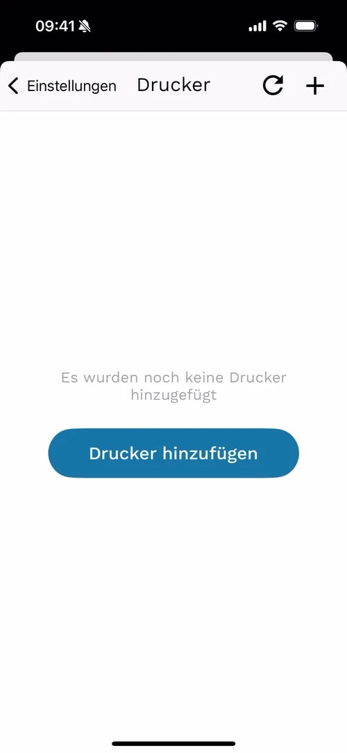 3. Drucker hinzufügen