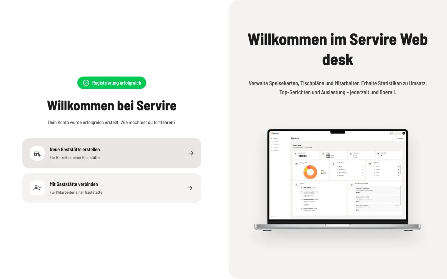 3. Registrierung abschließen
