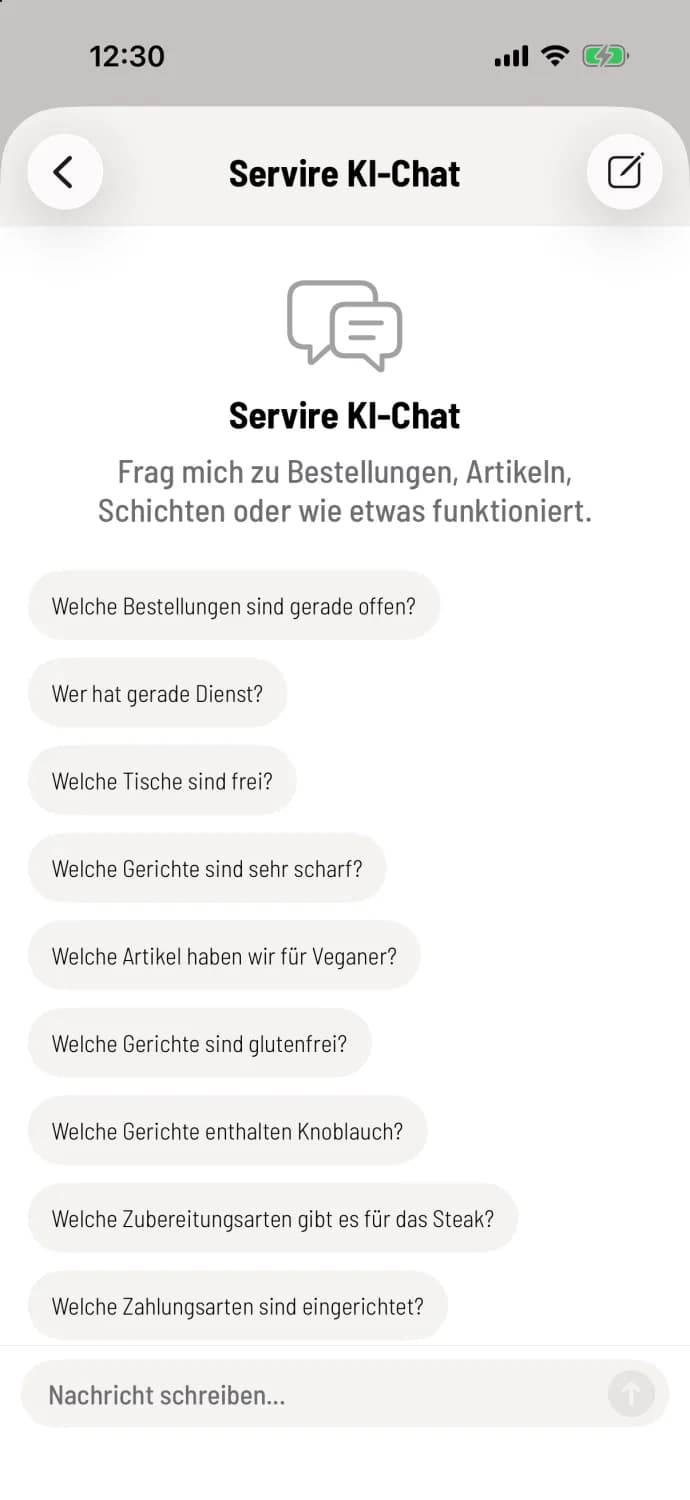 Chat öffnen