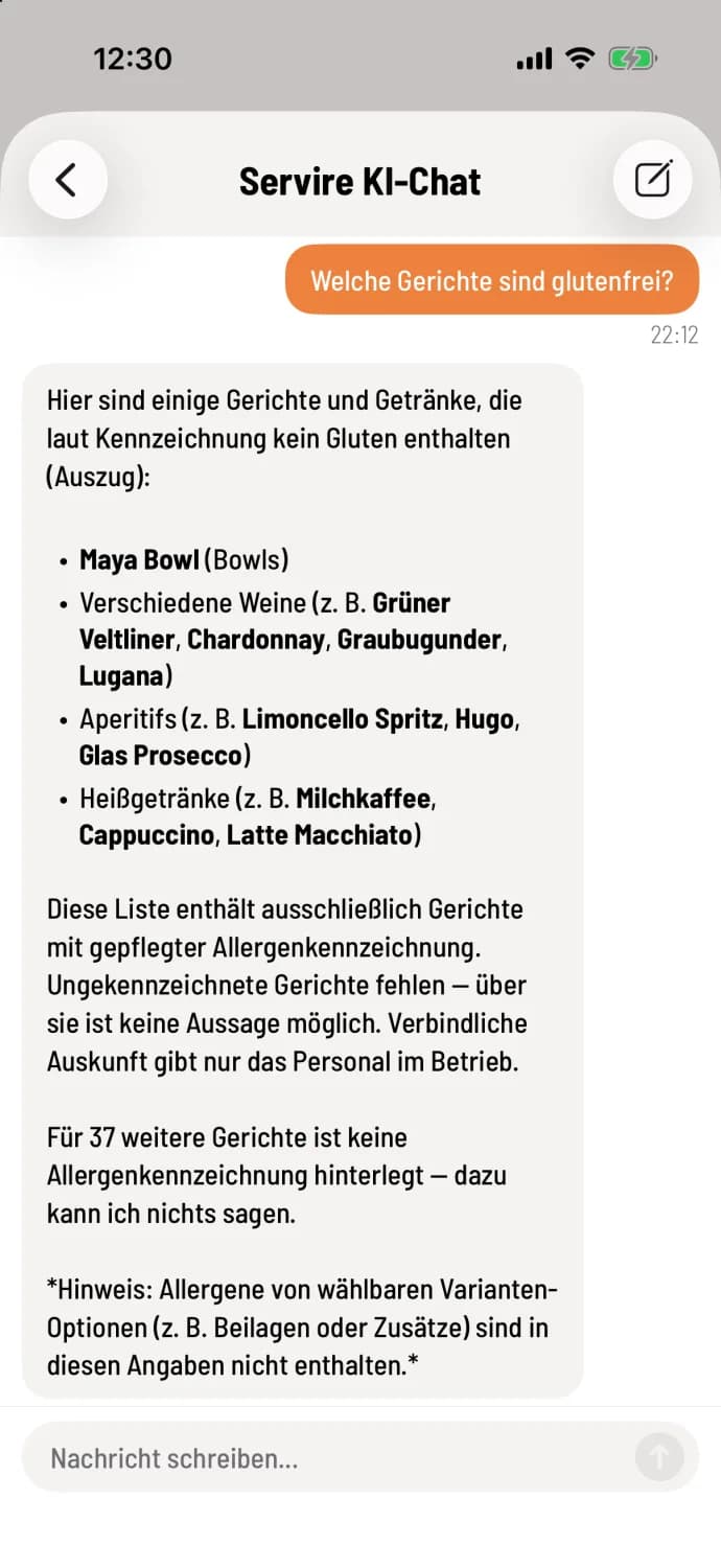Fragen und nachhaken