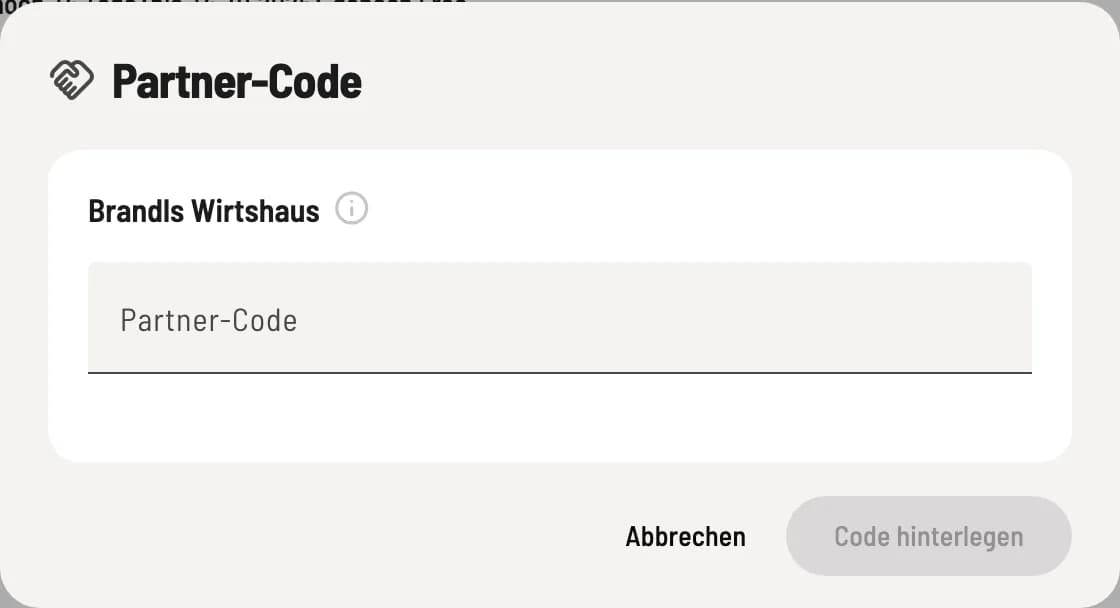 Check and store the code