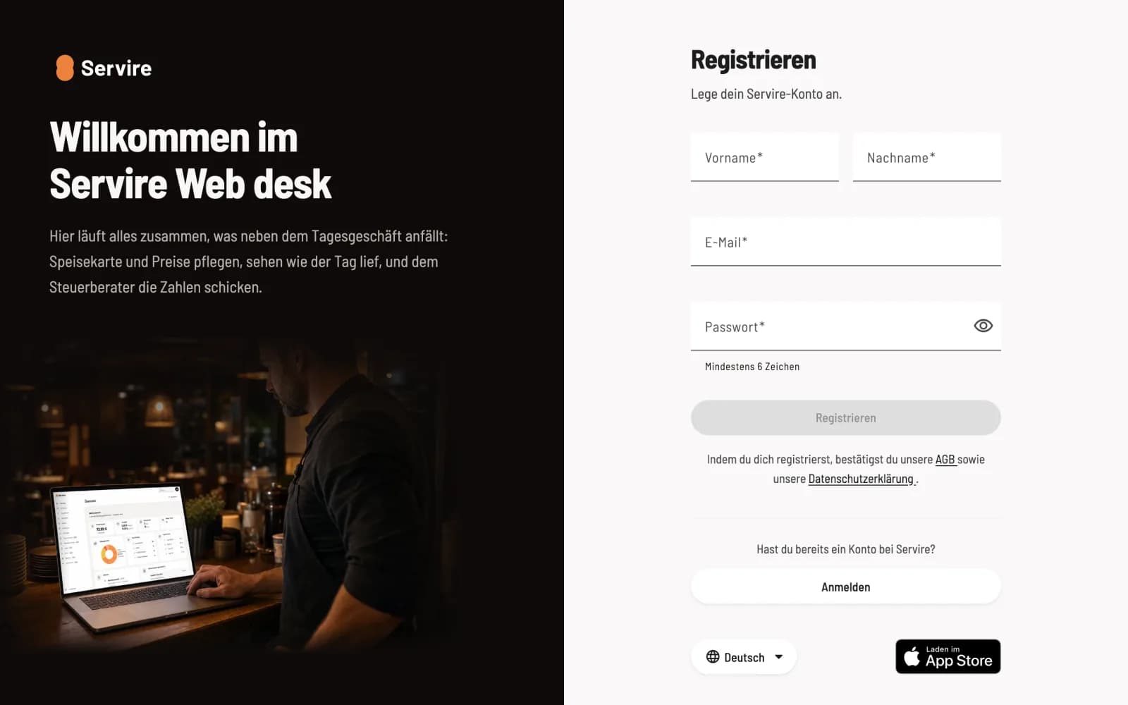 Formular ausfüllen