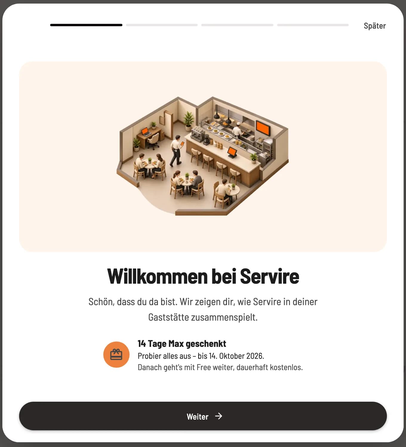 Willkommen bei Servire