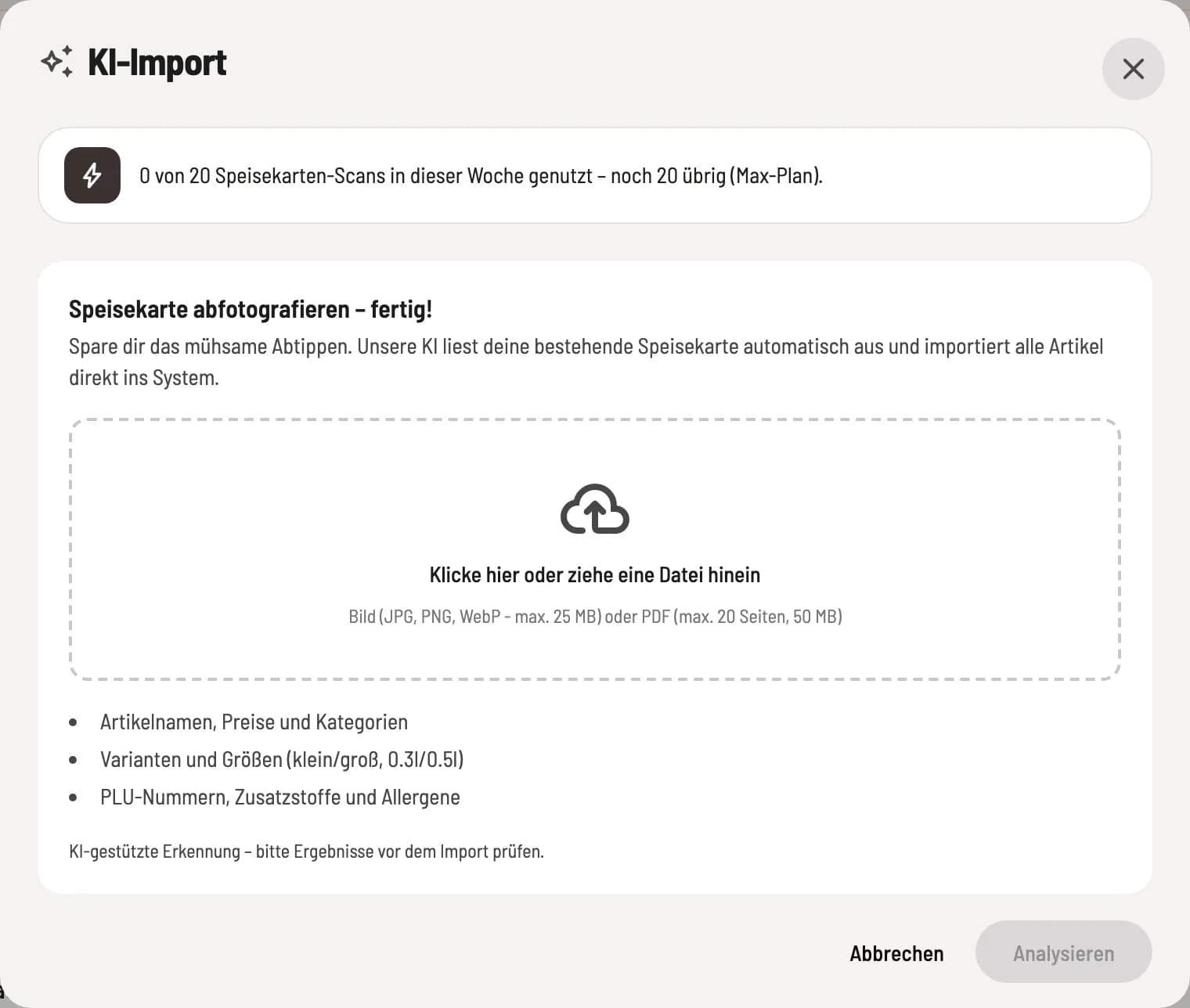 Upload file
