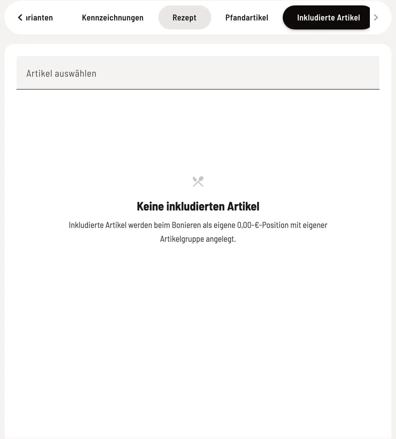 Bestandteile mitbonieren
