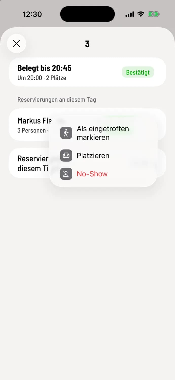 Change status
