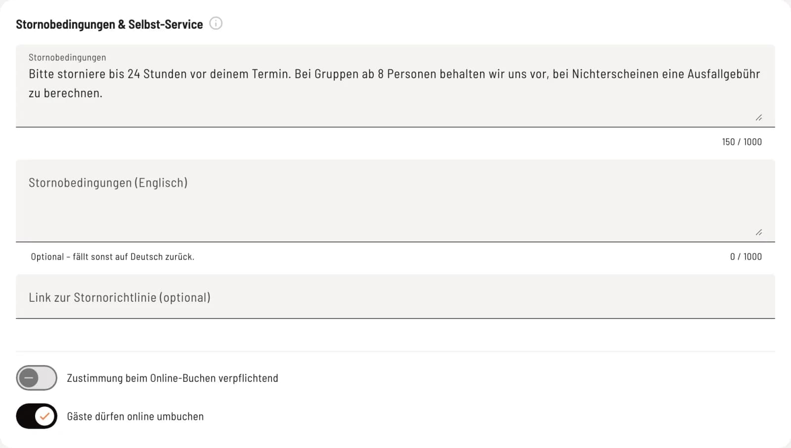 Rules and rebooking
