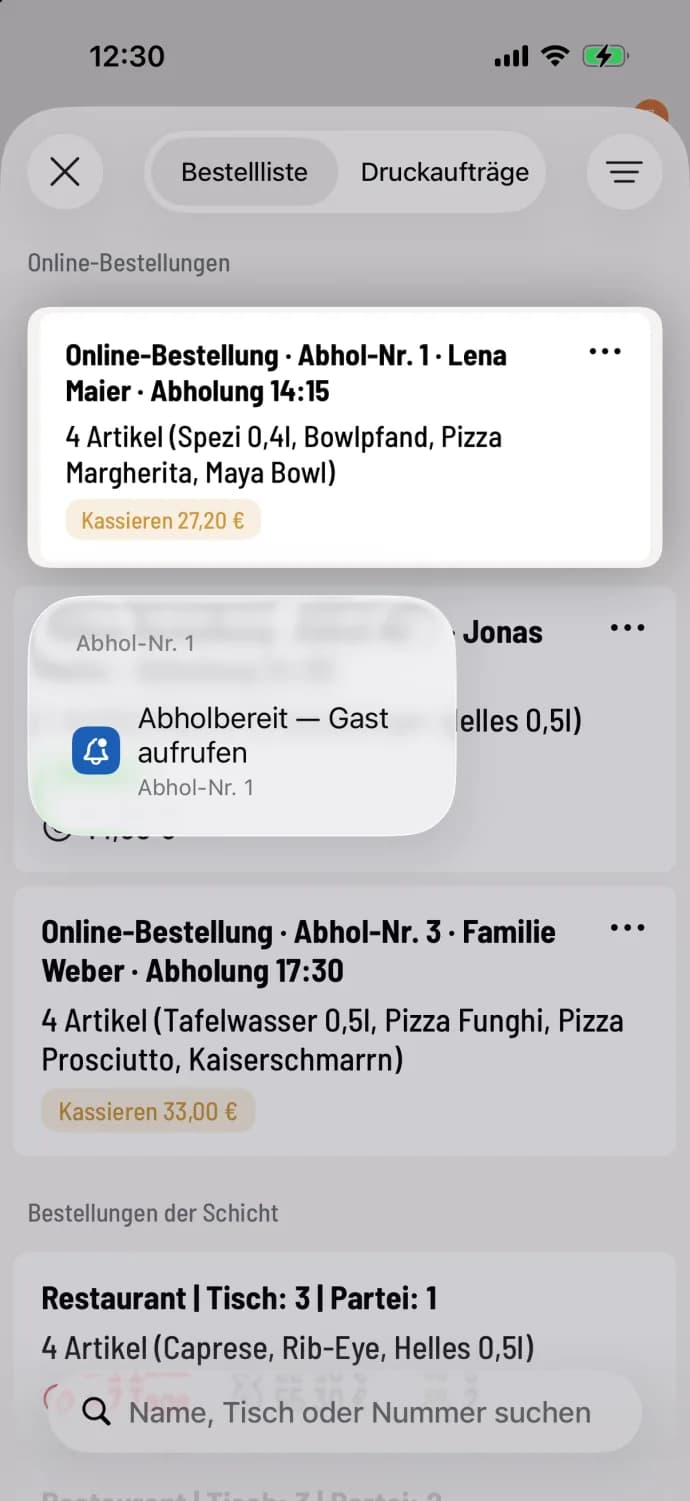 Aufrufen