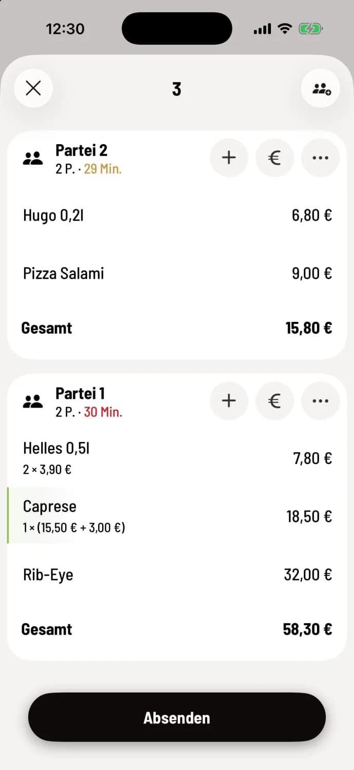 Absenden