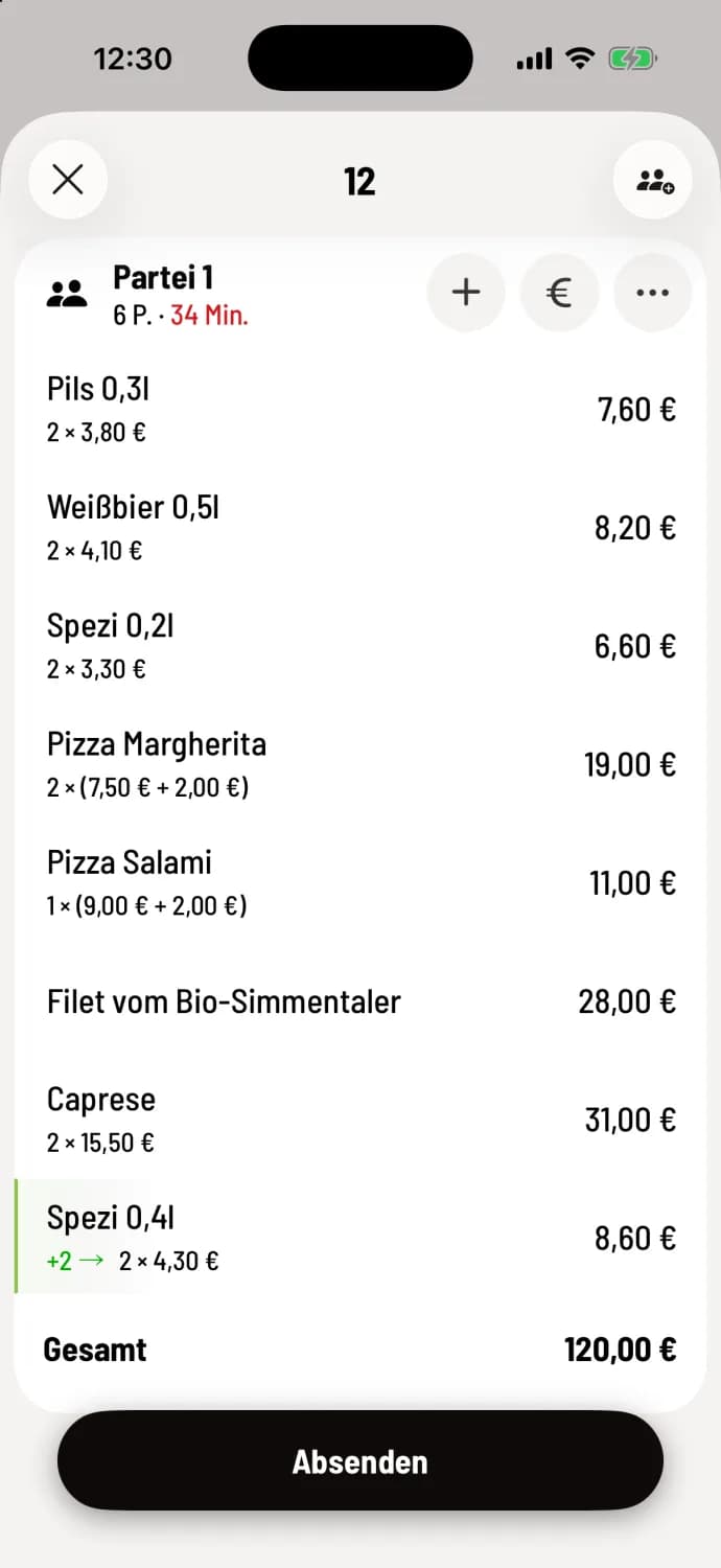 Absenden