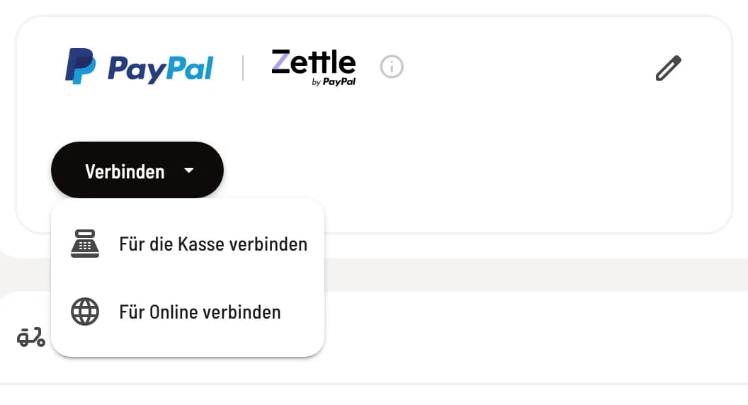 PayPal: Checkout and online separate