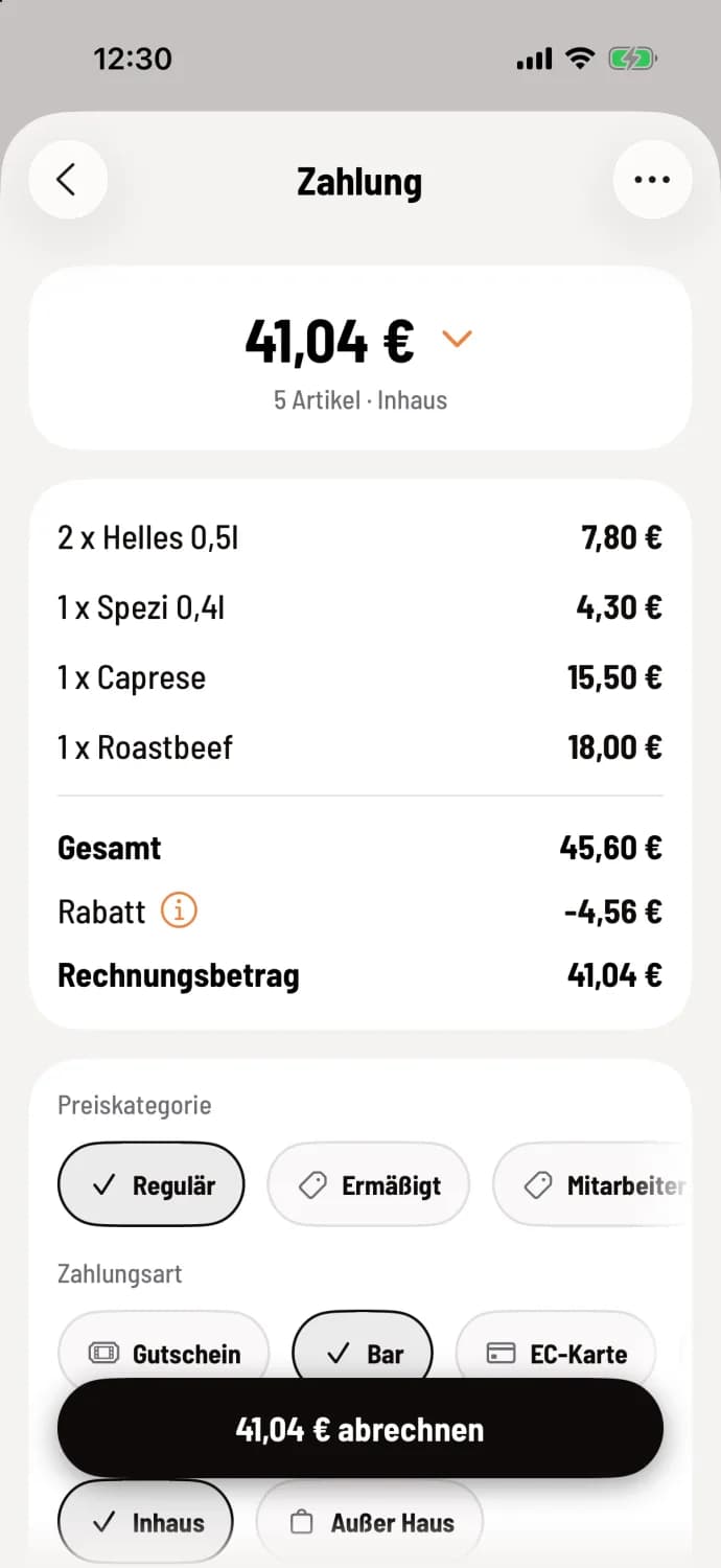 Abzüge prüfen