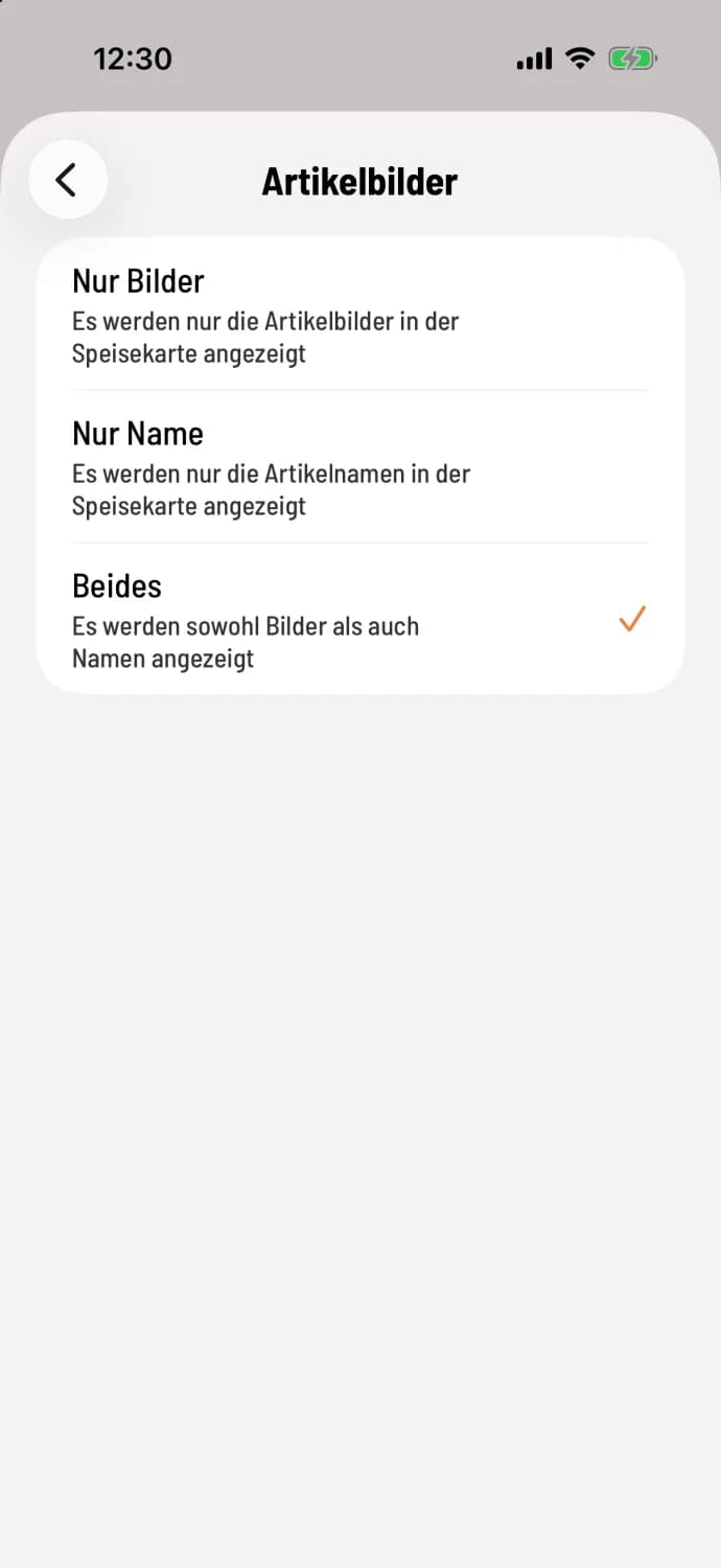 Select product images