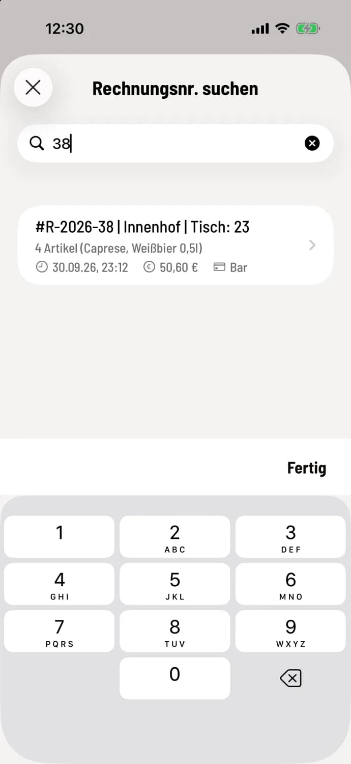 Enter number