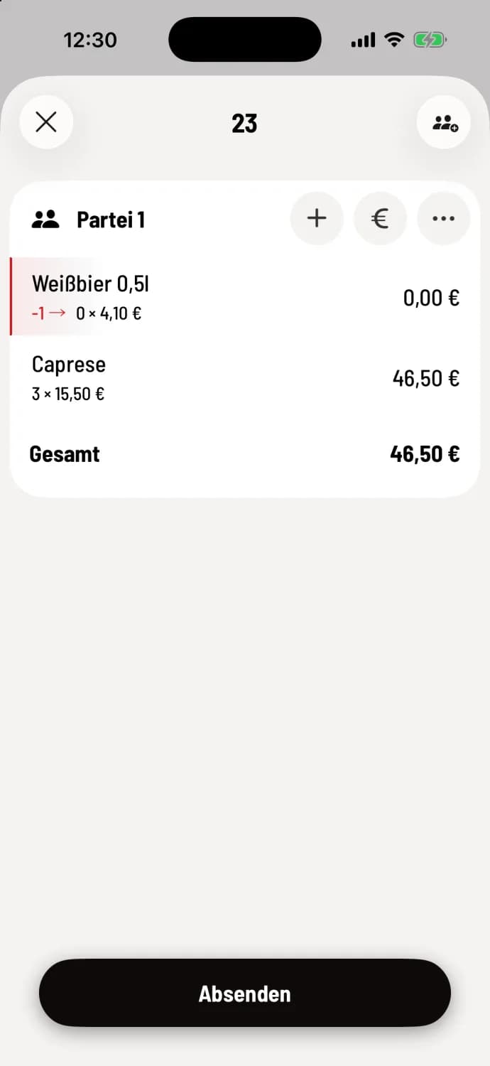 Absenden