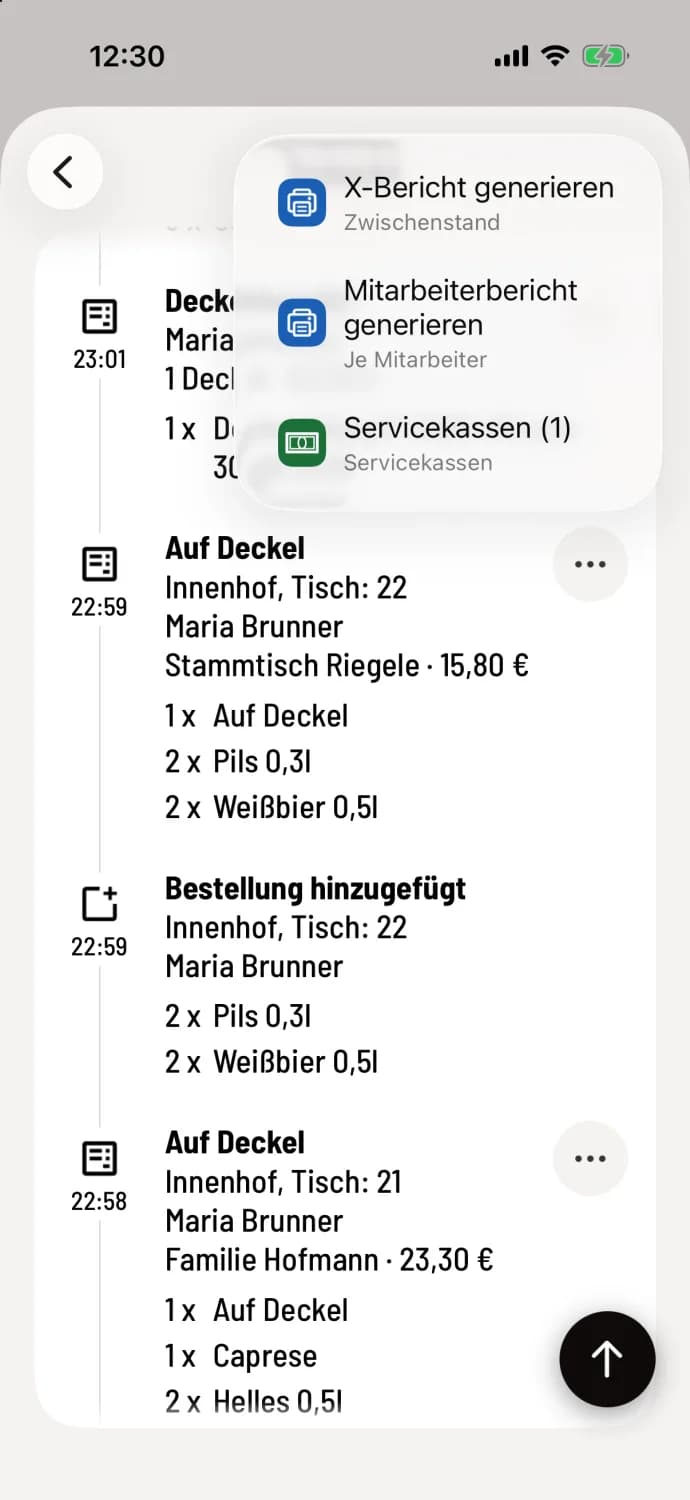 Bericht erzeugen