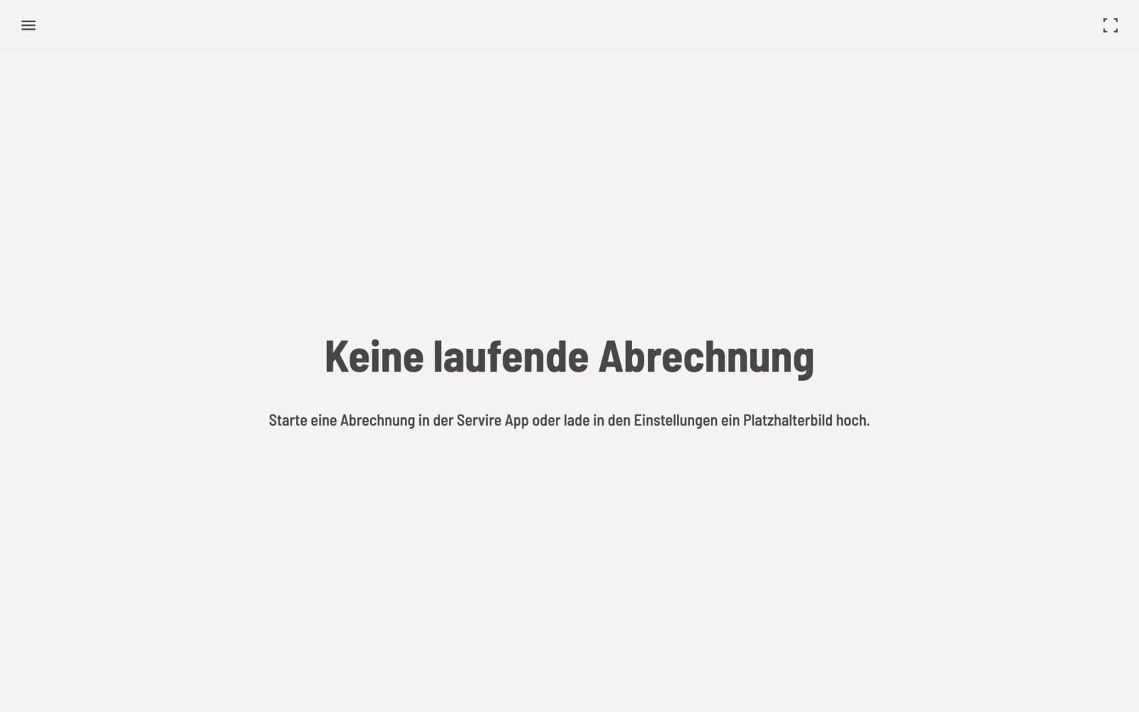 Kundendisplay öffnen