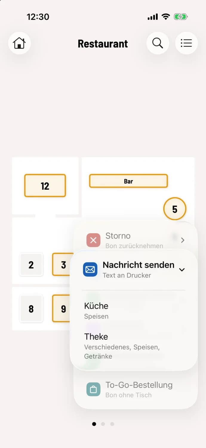 Drucker wählen