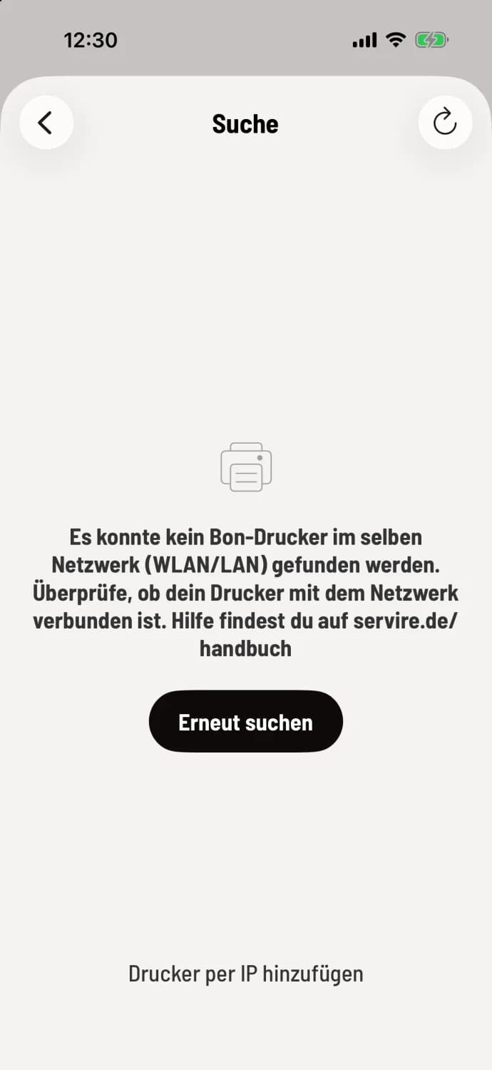 Erneut suchen