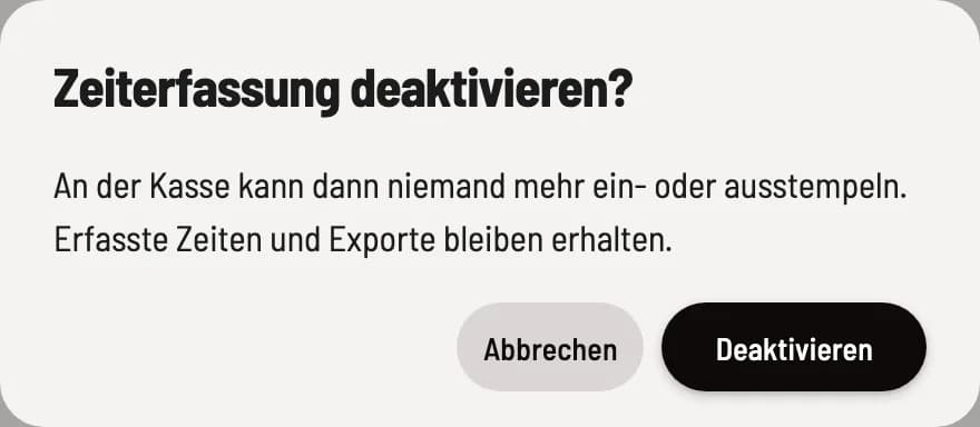 Click the "Activate Time Tracking" badge.
