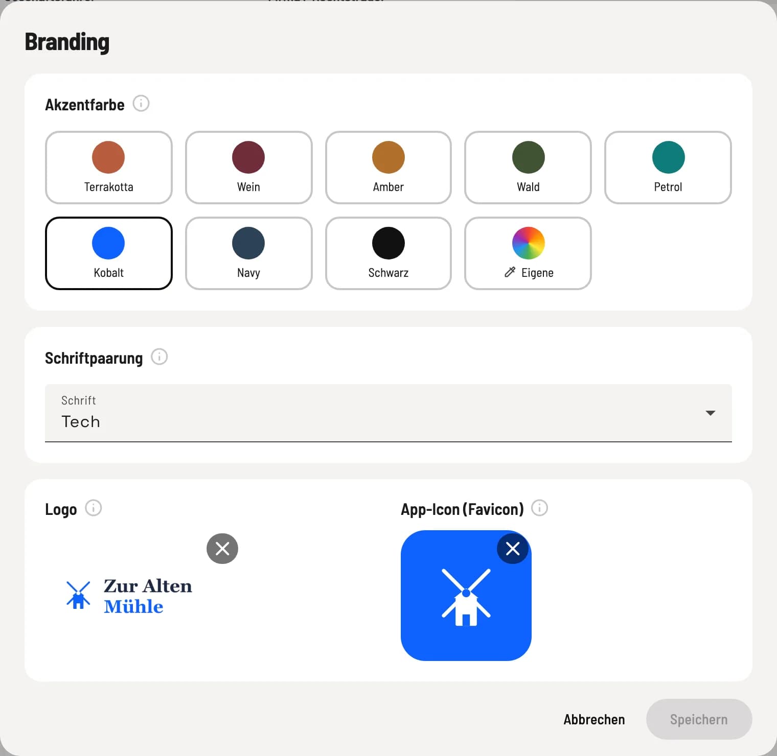 Dialog Branding