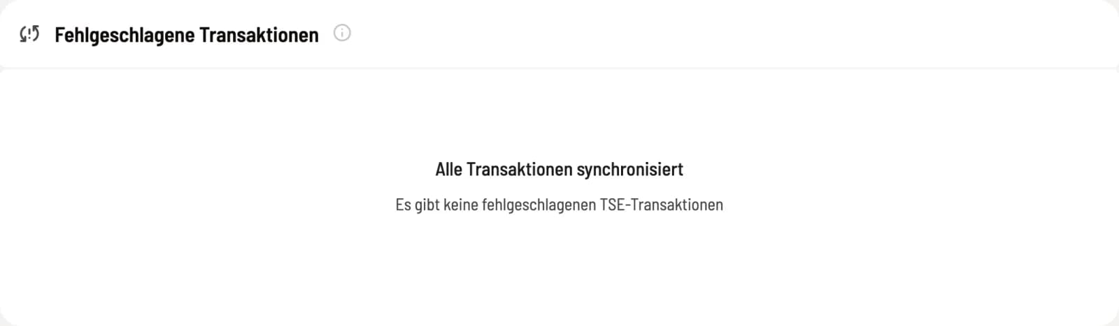Check status