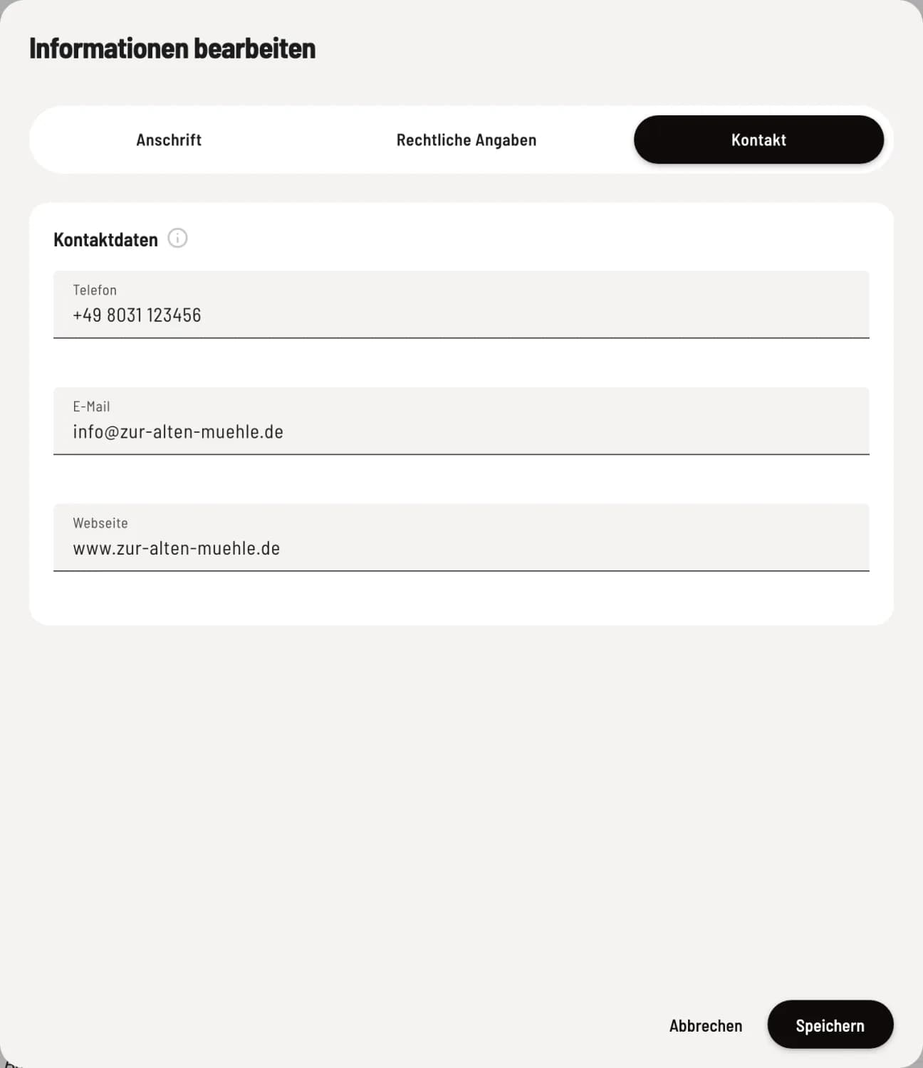 Rider Contact