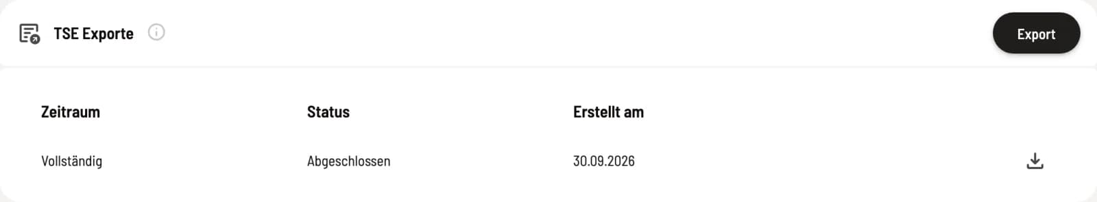 Archiv der TSE