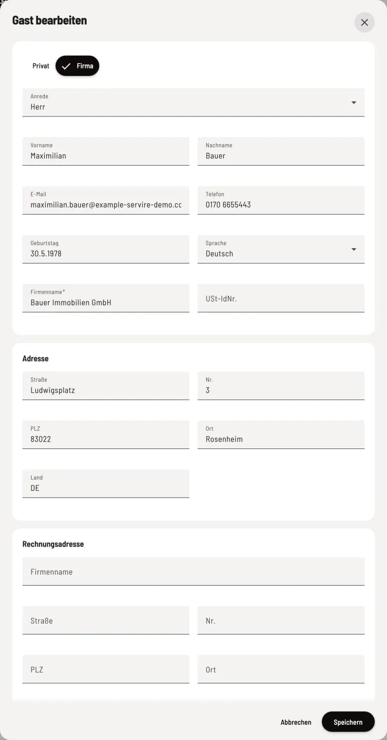 Kontakt und Adresse