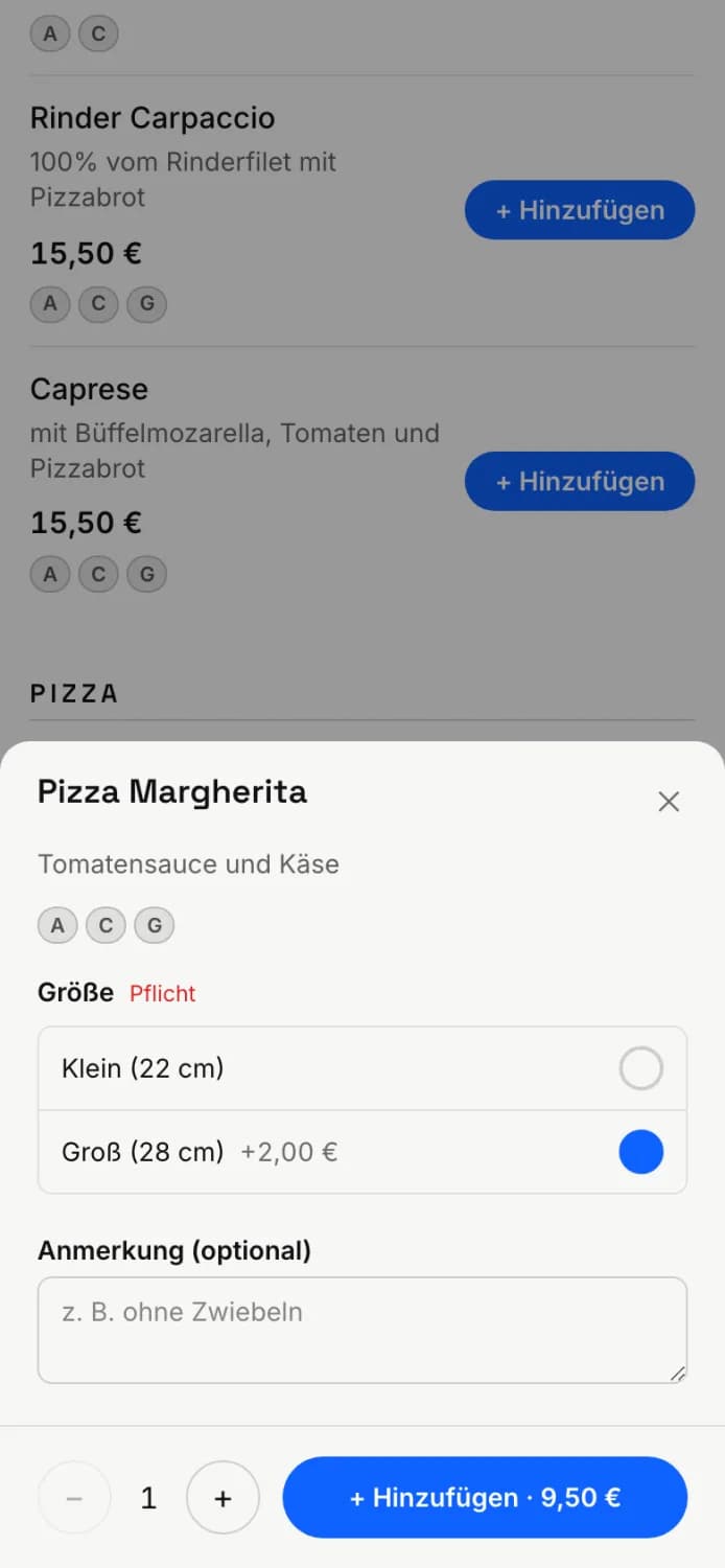 Varianten und Anmerkung