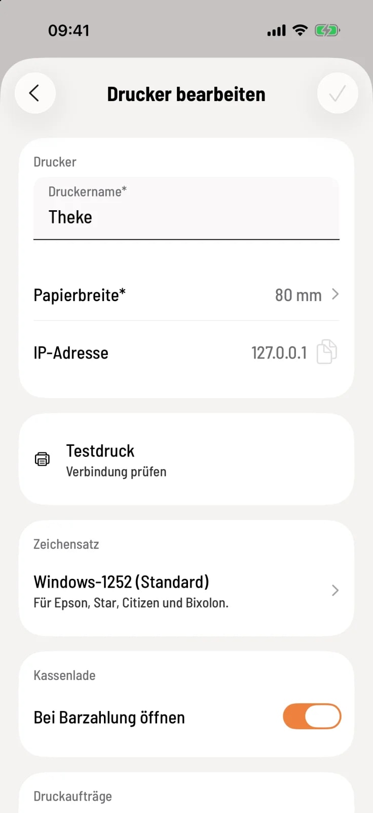 Schalter einschalten