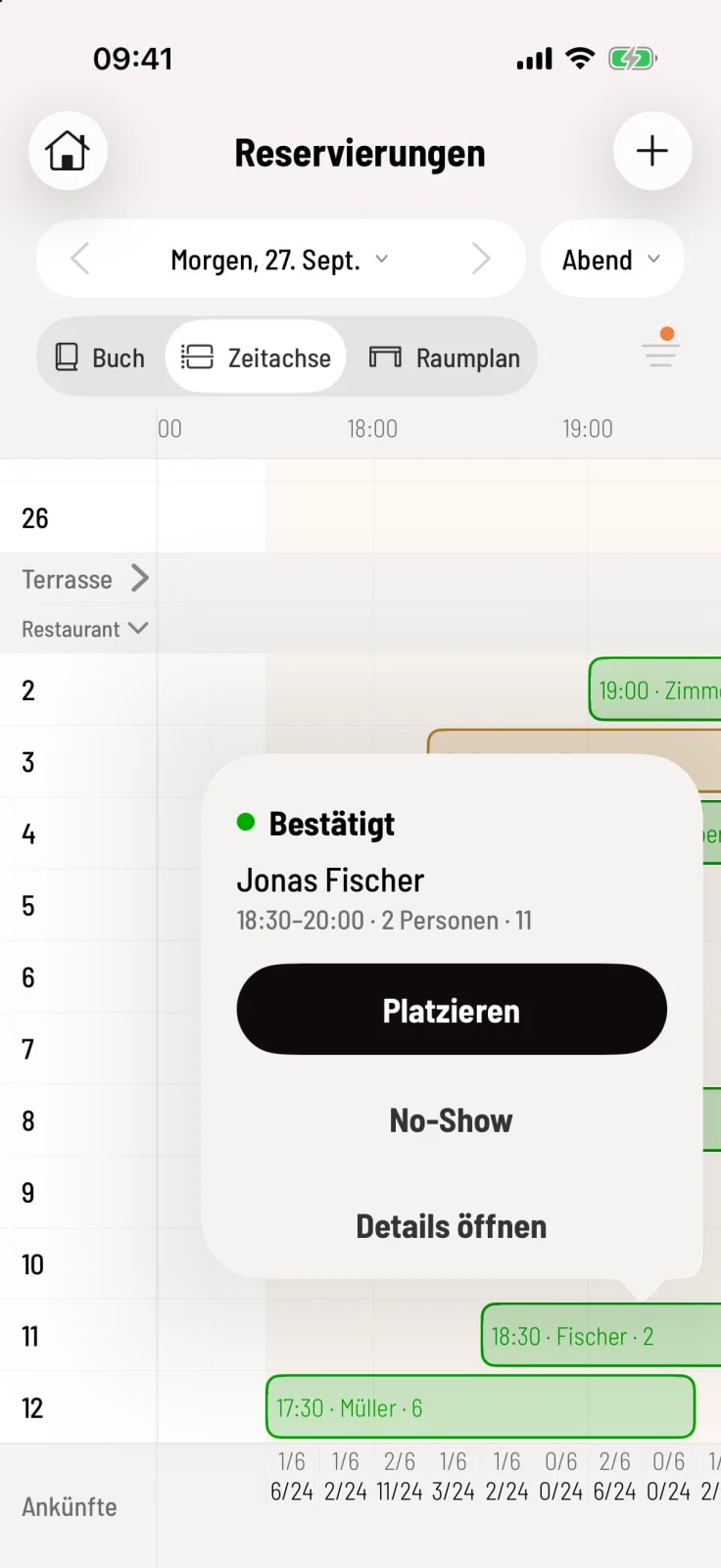Status per Tipp