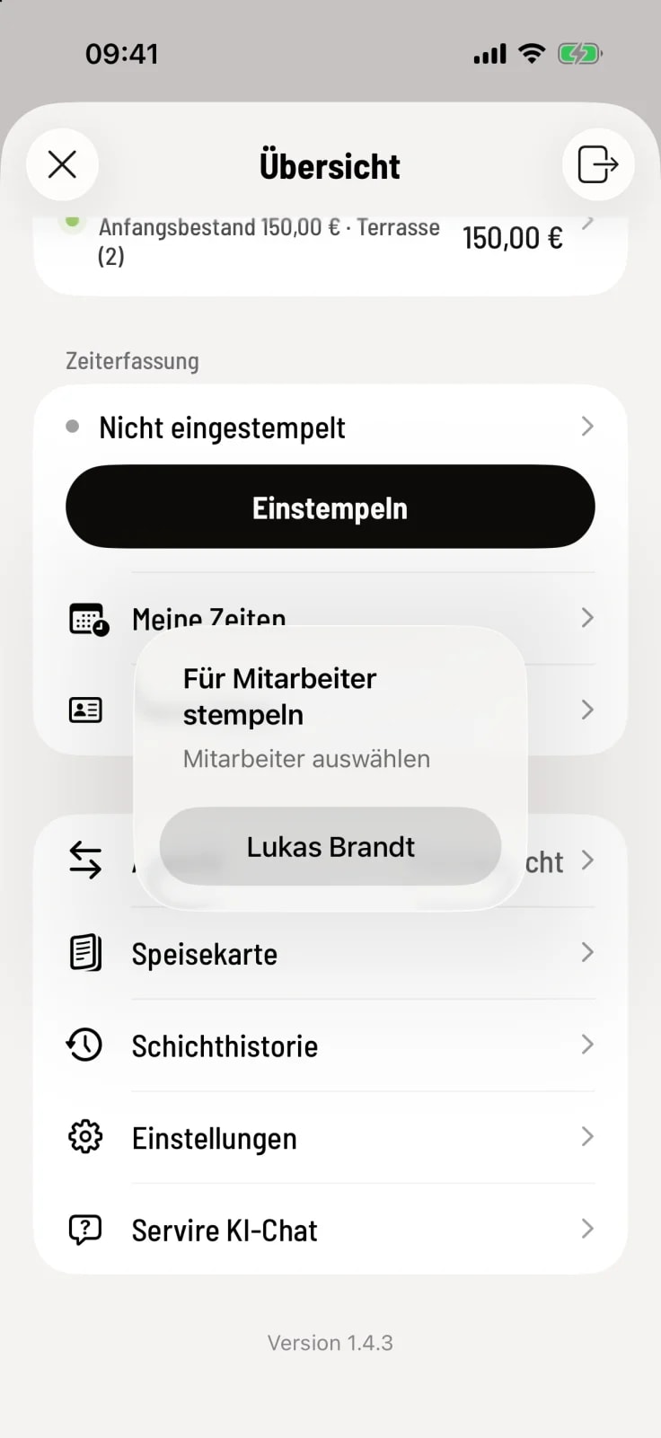 Select person
