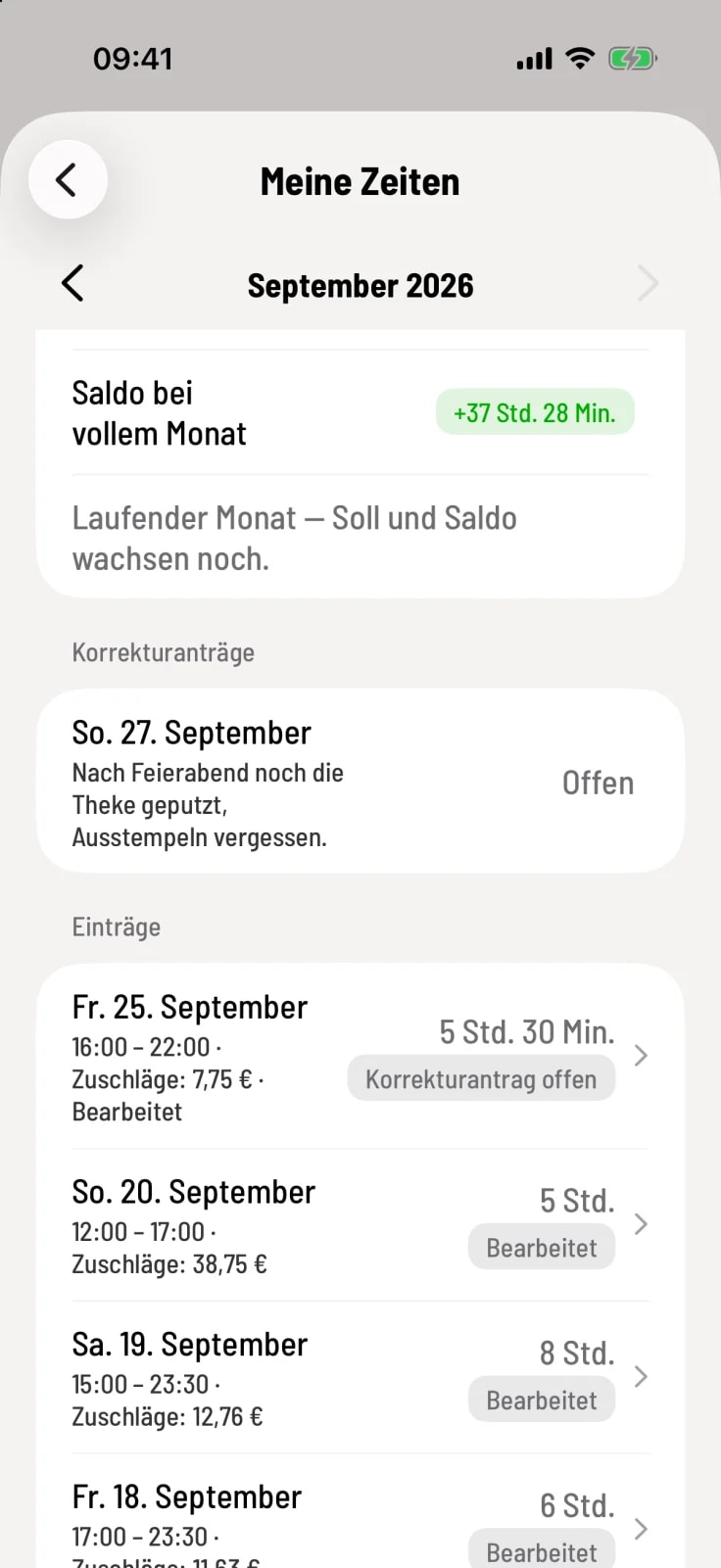 Antrag verfolgen