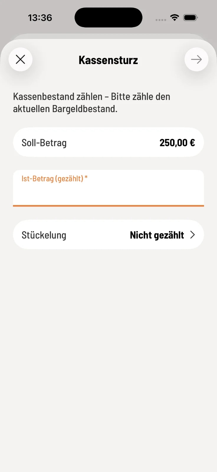 Schritt 1