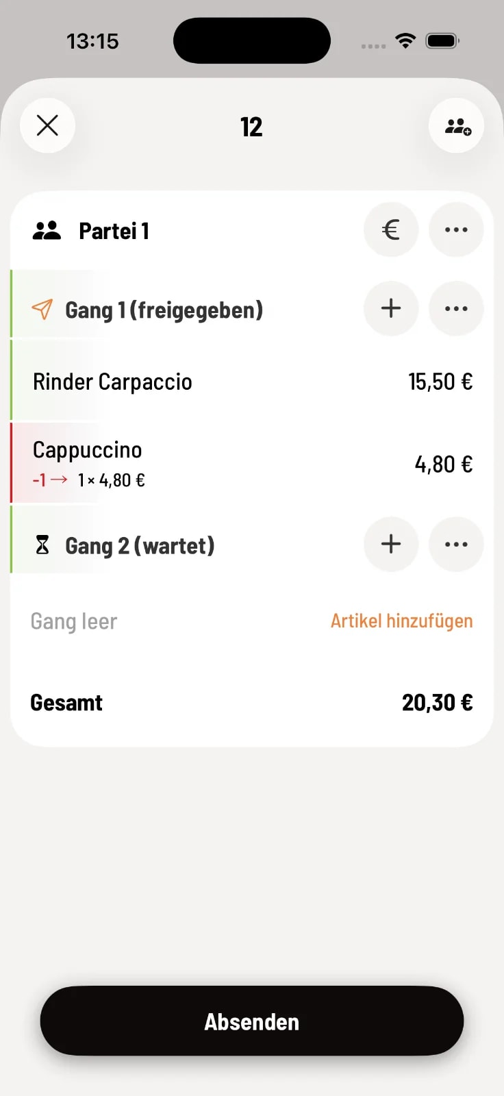 Schritt 1