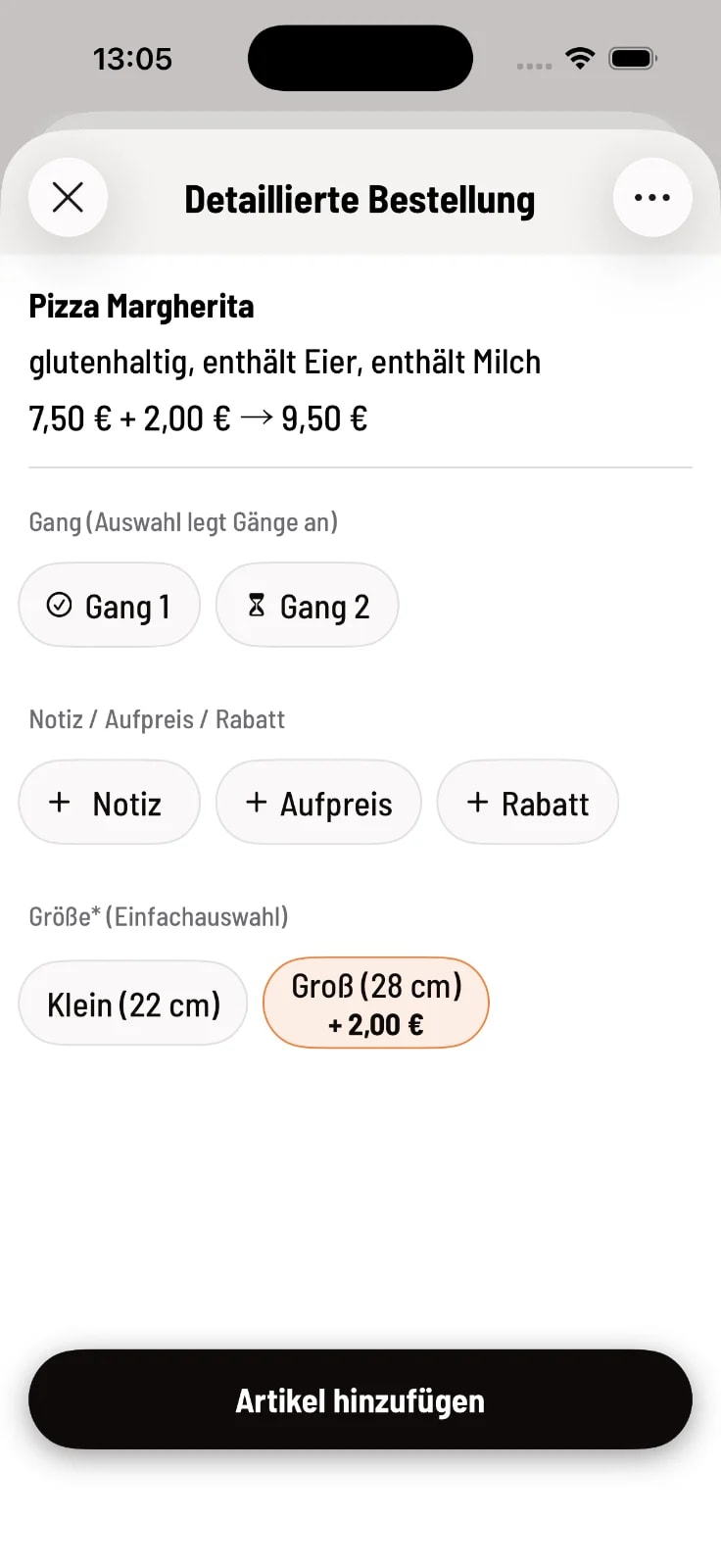 Schritt 1