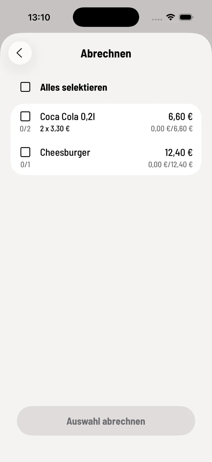 Schritt 1