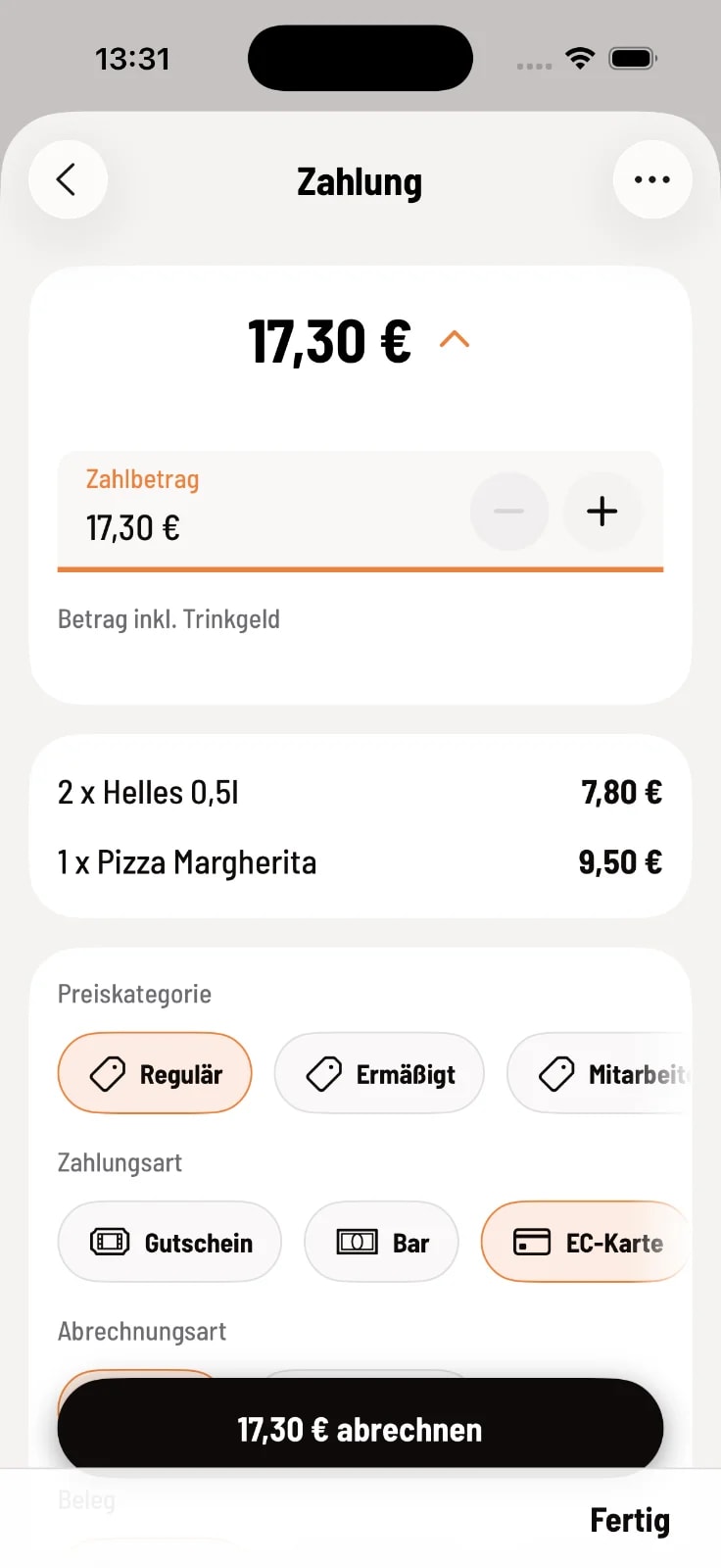 Schritt 1