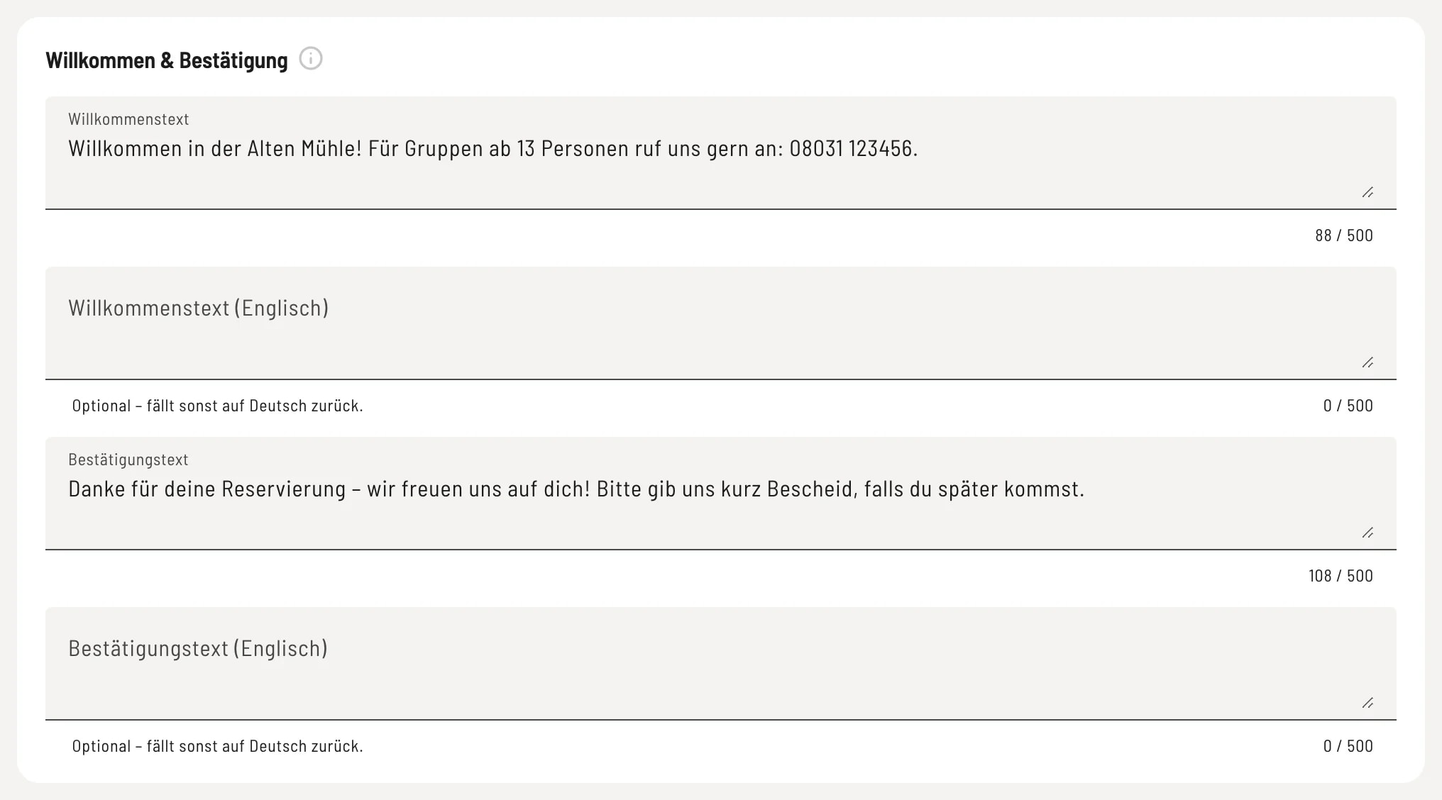Begrüßung und Dank
