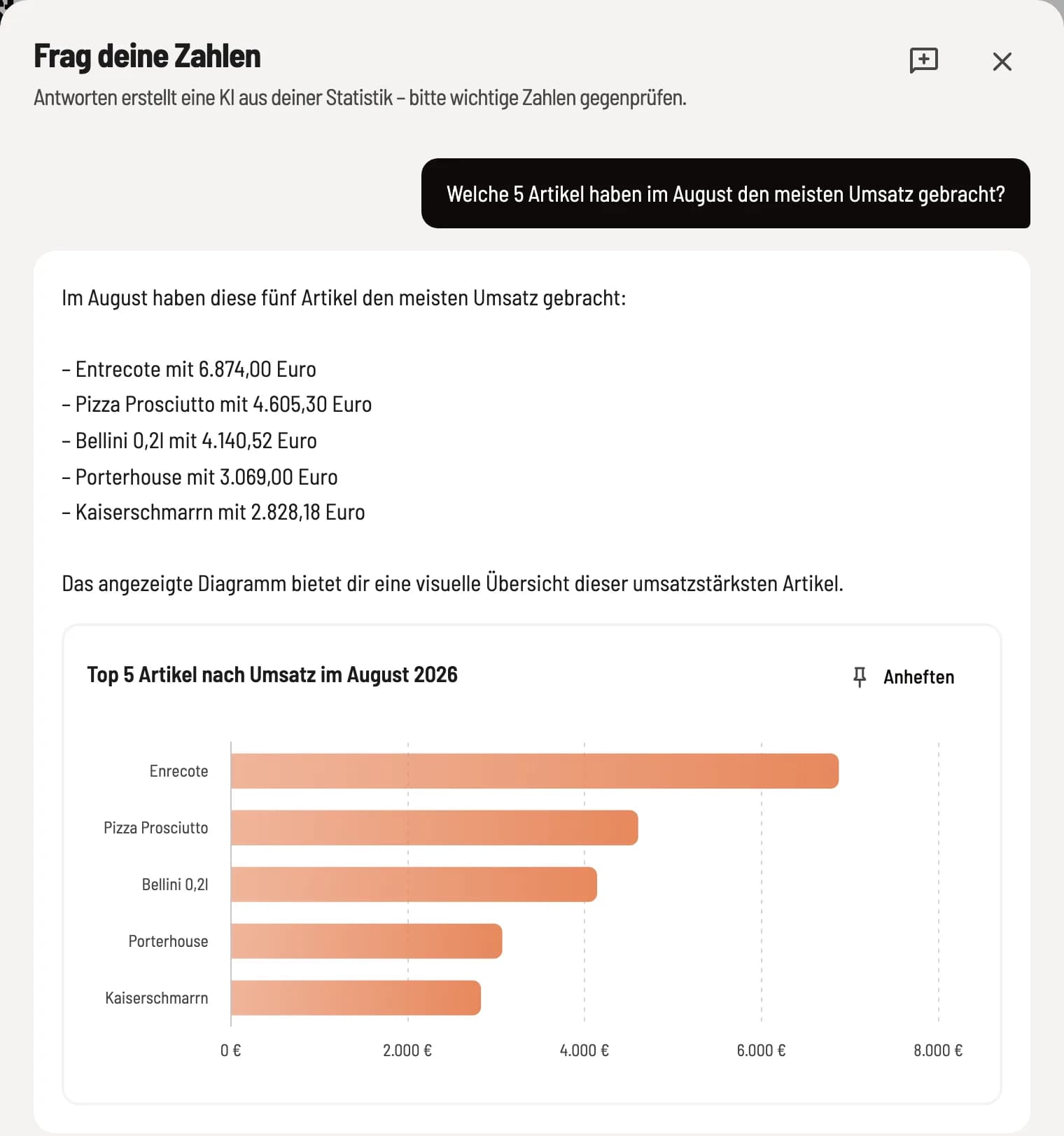 Frag deine Zahlen