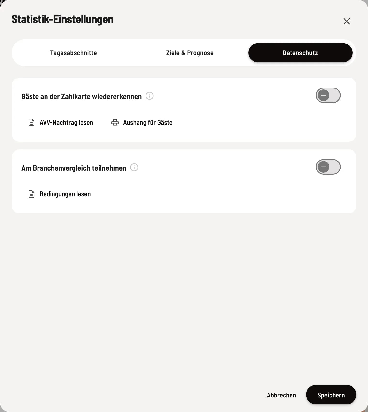 Datenschutz