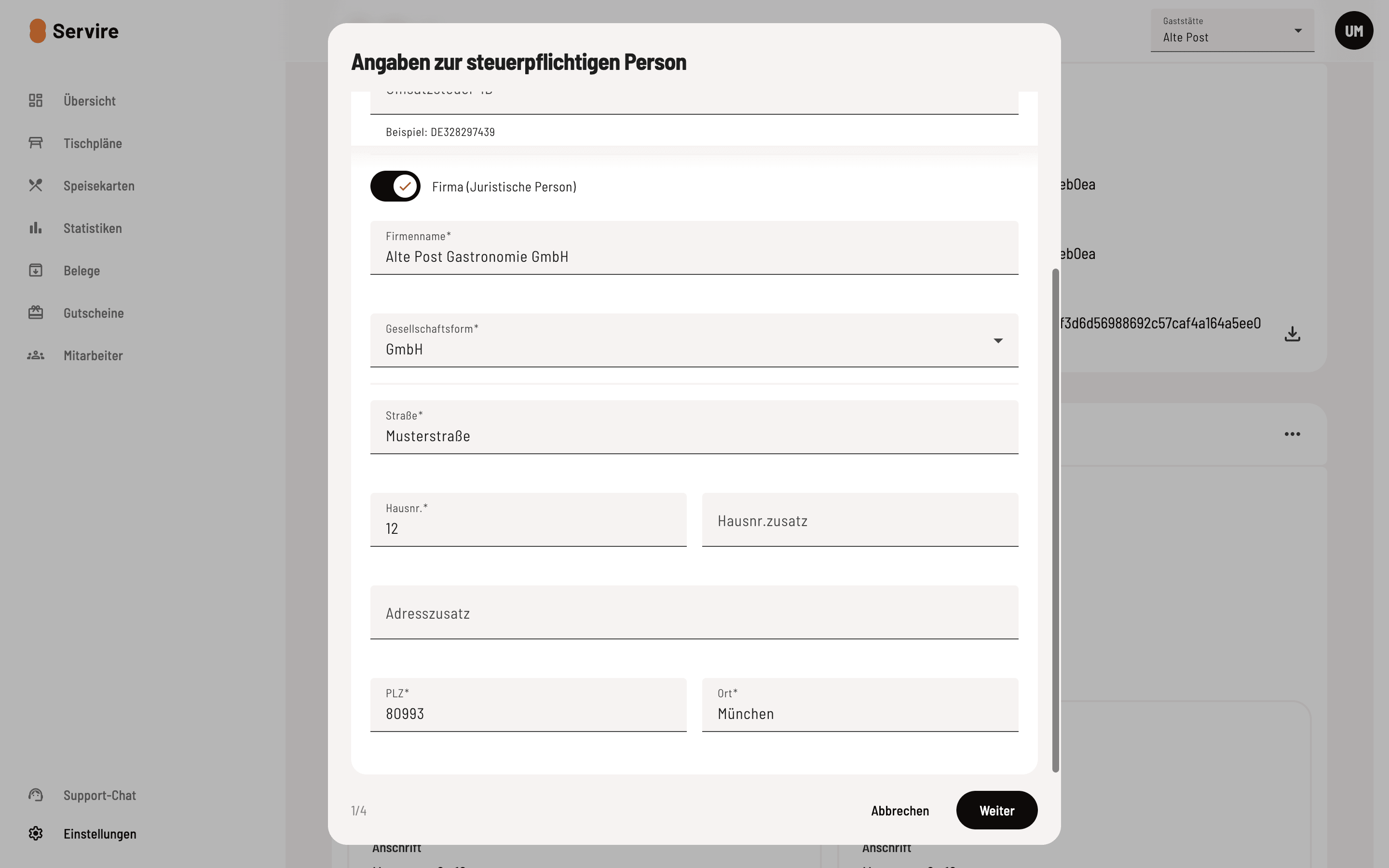Add address