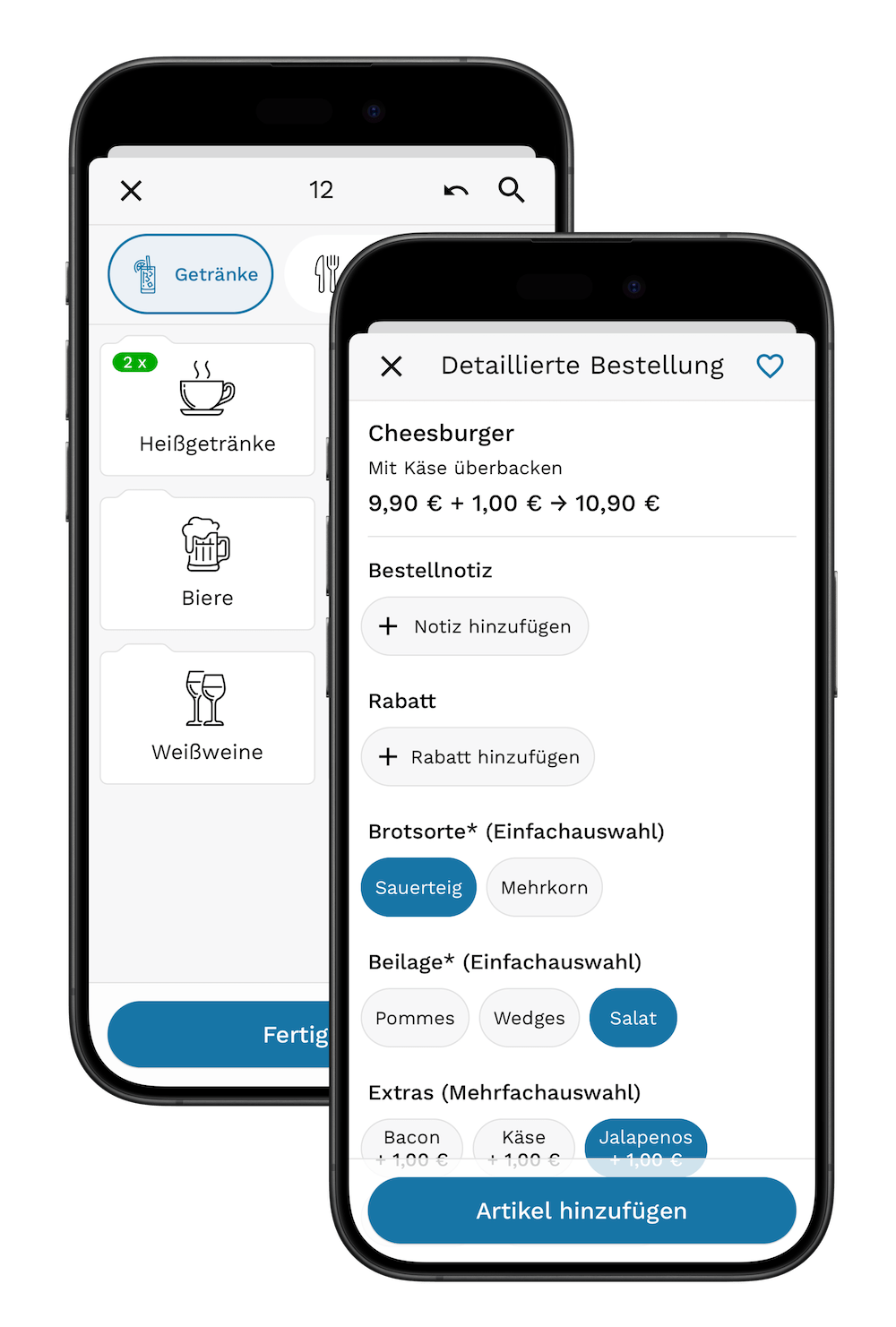 Servire App Screenshots